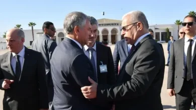 Photo of رئيس مجلس الدوما الروسي ينهي زيارته للجزائر
