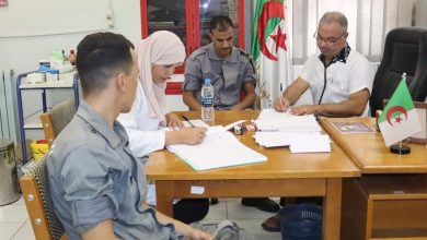 Photo of حملة للتبرع بالدم من تنظيم مستشفى 1 نوفمبر بالتنسيق مع المدرسة العليا للجمارك بوهران